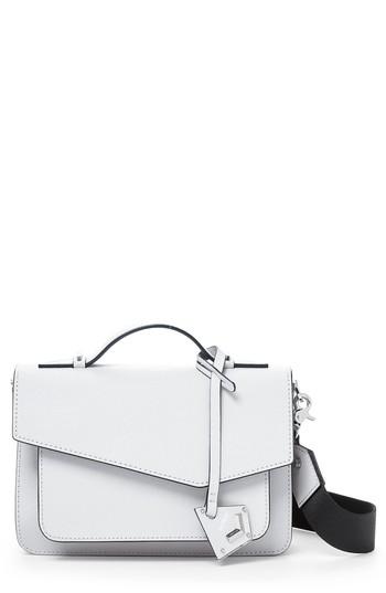 Botkier Cobble Hill Leather Crossbody Bag - White