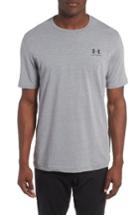 Men's Under Armour 'sportstyle' Charged Cotton Loose Fit Logo T-shirt, Size - Green
