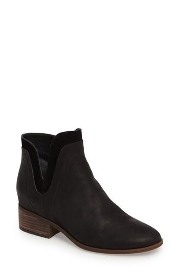 Women's Lucky Brand Lelah Bootie .5 M - Black
