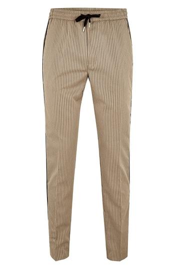Men's Topman Slim Fit Pinstripe Jogger Pants