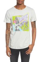 Men's The Rail Neon David Bowie T-shirt - Grey