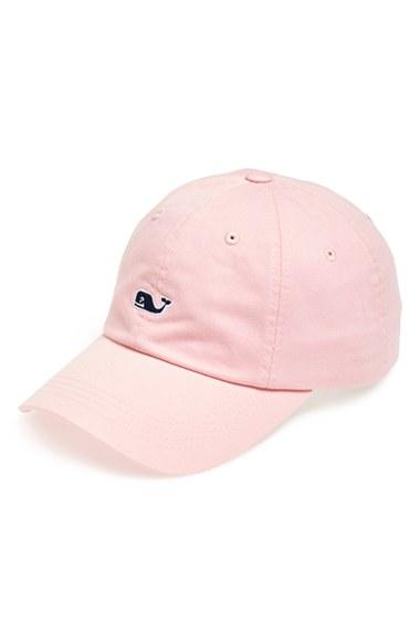 Men's Vineyard Vines Whale Logo Cap - Pink