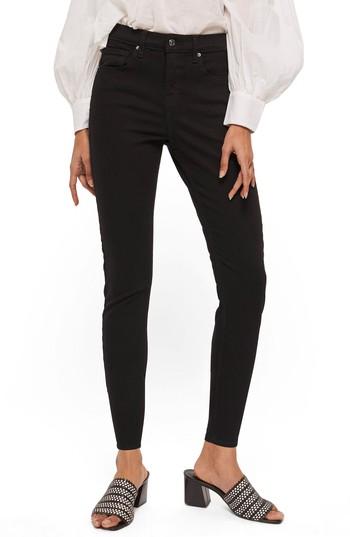 Women's Topshop Jamie Black Jeans