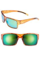 Women's Smith 'outlier Xl' 56mm Polarized Sunglasses - Honey Tortoise/ Polar Green
