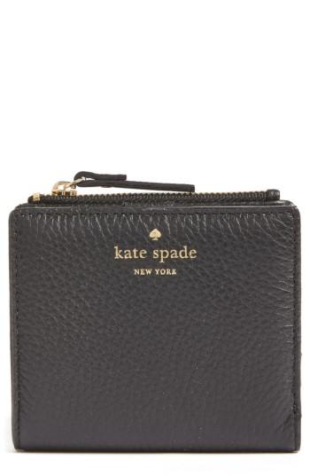 Women's Kate Spade New York Young Lane - Adalyn Leather Wallet - Black