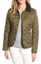 Women's Barbour Deveron Quilted Jacket Us / 10 Uk - Green