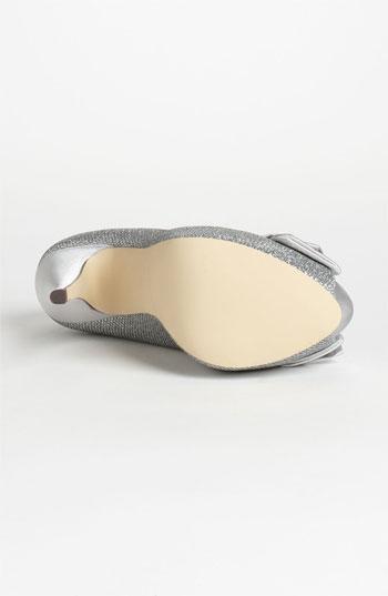 Women's Menbur Bow Pump Eu - Metallic