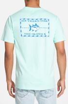 Men's Southern Tide Short Sleeve Skipjack T-shirt, Size - Green