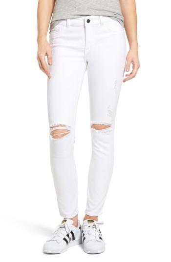 Women's Dl1961 Margaux Instasculpt Crop Skinny Jeans - White