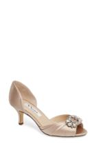 Women's Nina Charisa Open Toe Pump