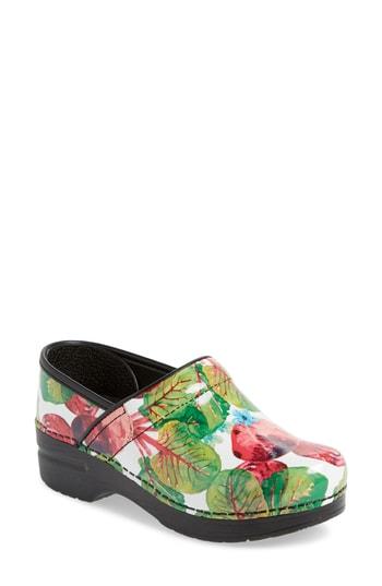 Women's Dansko 'professional' Clog .5-9us / 39eu M - Green
