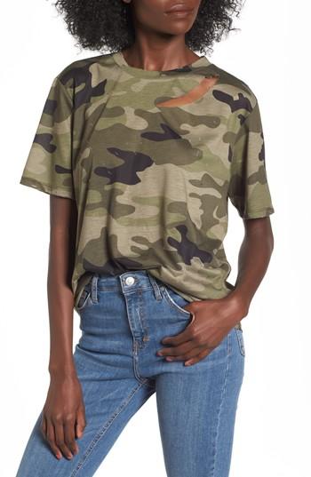 Women's Afrm Kingston Logo Tee - Green