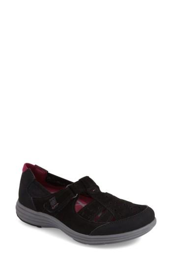 Women's Aravon 'barbara' Sneaker .5 B - Black