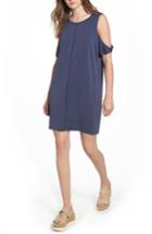 Women's Project Social T Twisted Cold Shoulder Dress - Blue