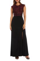 Women's Morgan & Co. Lace Gown - Pink