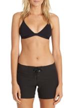 Women's Billabong Sol Searcher Fixed Triangle Bikini Top - Black