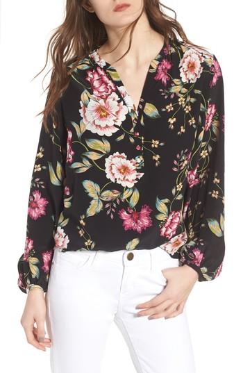 Women's Yumi Kim Love Song Silk Blouse - Black