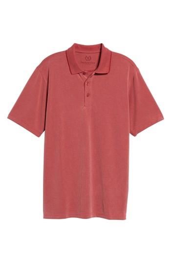Men's Bugatchi Short Sleeve Polynosic Polo
