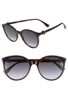 Women's Fendi 56mm Retro Sunglasses -