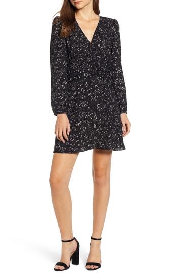 Women's Chelsea28 Ruched Waist Minidress, Size - Black