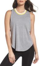 Women's Free People Fp Movement Solid Painted Desert Tank - Grey