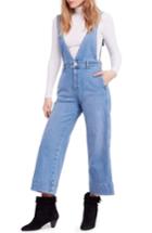Women's Free People A-line Overalls - Blue