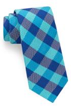 Men's Ted Baker London Derby Check Silk Tie