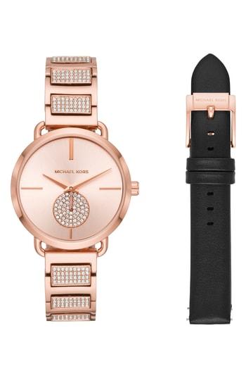 Women's Michael Kors Portia Watch Set, 36mm