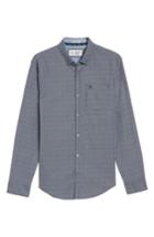 Men's Original Penguin Geo Print Slim Fit Shirt - Blue