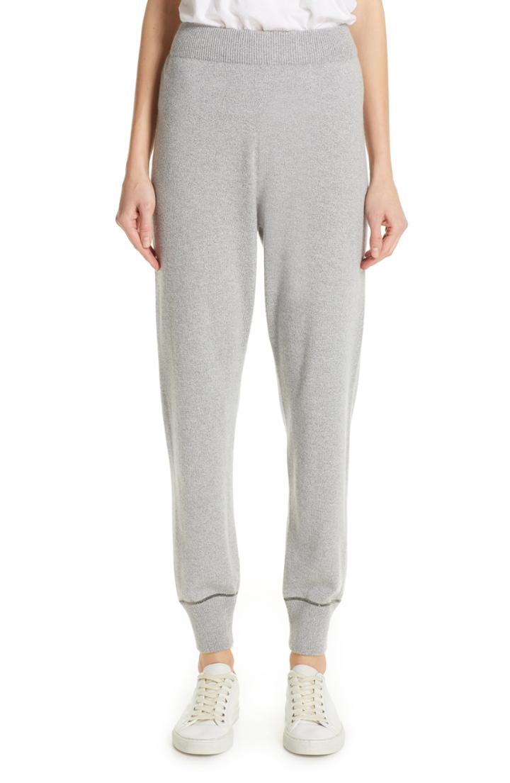 Women's Fabiana Filippi Cashmere Blend Joggers Us / 38 It - Grey