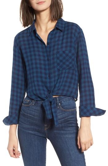 Women's Rails Val Tie Front Shirt - Blue