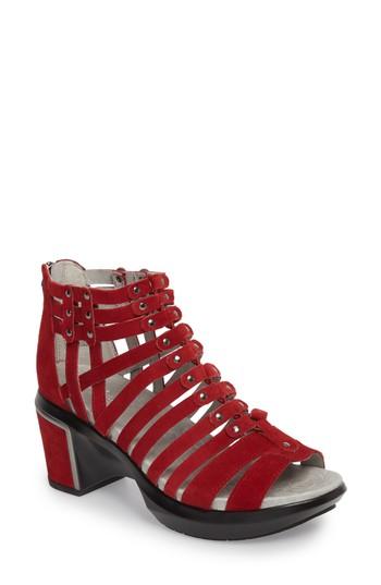 Women's Jambu Sugar Too Gladiator Sandal M - Red