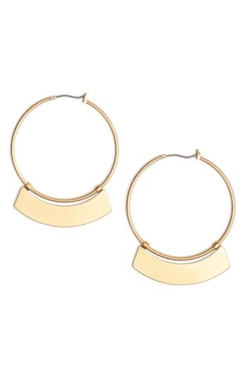 Women's Madewell Crescent Hoop Earrings