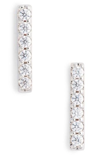 Women's Nordstrom Pave Bar Stud Earrings