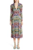 Women's Missoni Button Up Coat Dress Us / 42 It - Black