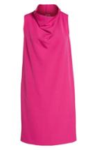 Women's Anne Klein Cowl Neck Sheath Dress - Blue