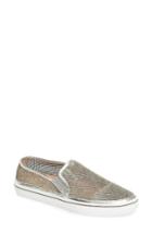 Women's Kate Spade New York Sallie Metallic Mesh Slip-on Sneaker M - Metallic