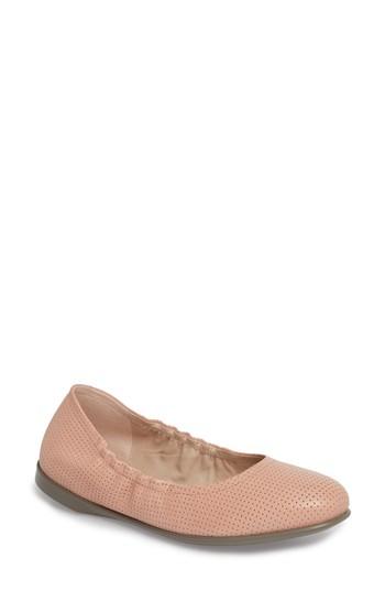 Women's Ecco Incise Enchant Ballet Flat -5.5us / 36eu - Black