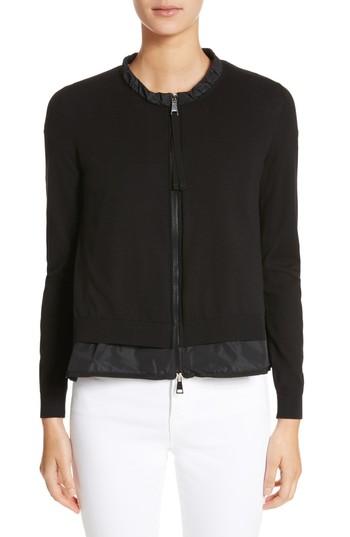 Women's Moncler Maglia Tricot Cardigan - Black