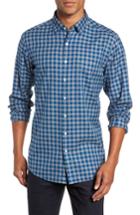 Men's Rodd & Gunn East Harbor Sports Fit Check Sport Shirt - Grey