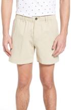 Men's Vintage 1946 Snappers Elastic Waist 5.5 Inch Stretch Shorts - Grey