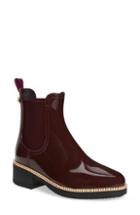 Women's Lemon Jelly Chelsea Rain Boot Us / 39eu - Burgundy