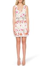 Women's Willow & Clay Floral Surplice Dress