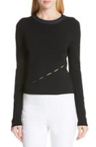 Women's Rag & Bone Eden Slash Detail Top - Black