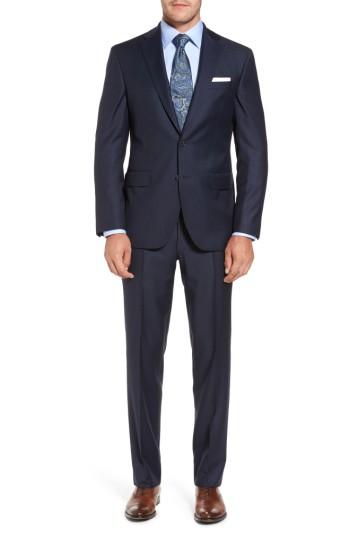 Men's David Donahue Ryan Classic Fit Wool Suit