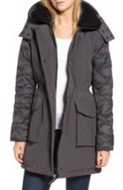 Women's Canada Goose Elwin Power Fill Down Jacket - Grey