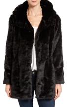 Women's Vince Camuto Hooded Faux Fur Coat