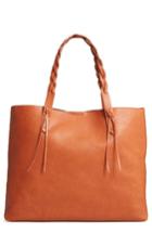 Sole Society Amal Faux Leather Tote - Brown