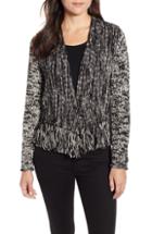 Women's Nic+zoe Fringe Worthy Jacket - Black
