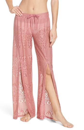 Women's Isabella Rose About Lace Cover-up Pants - Pink